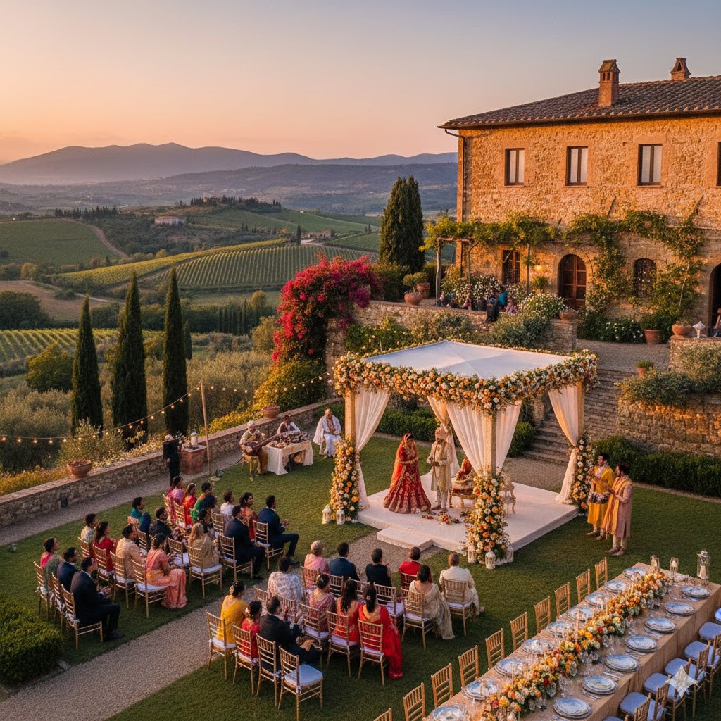 Indian Wedding in Italy