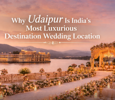 Why Udaipur Is India’s Most Luxurious Destination Wedding Location