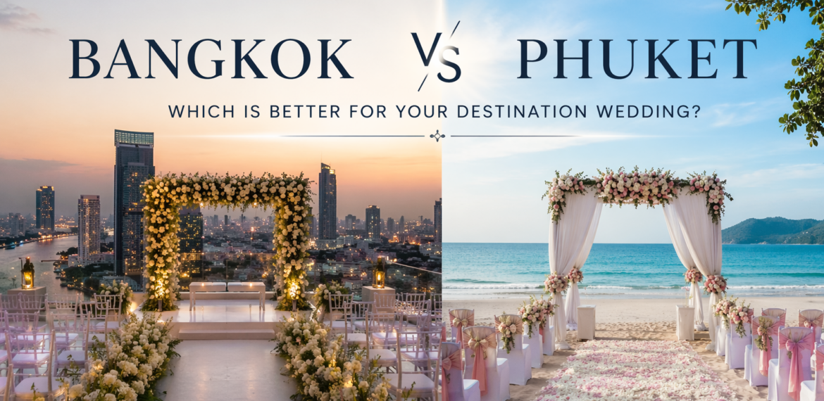 Bangkok vs Phuket Destination Wedding
