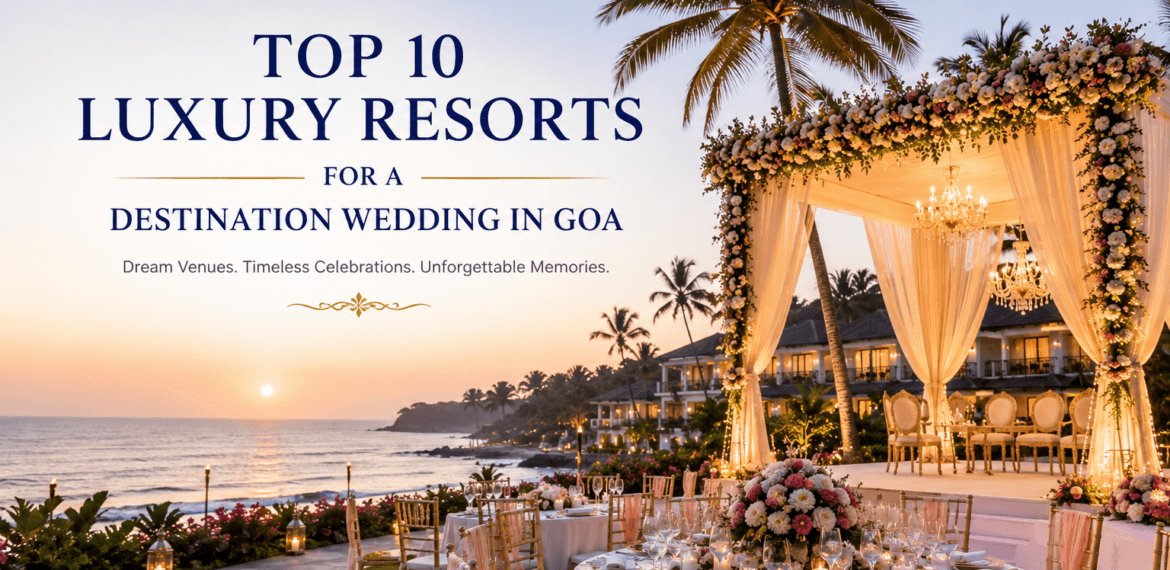 Top 10 Luxury Resorts for a Destination Wedding in Goa