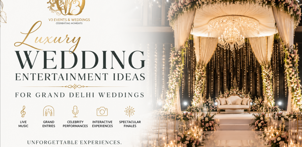 Luxury Wedding Entertainment Ideas for Grand Delhi Weddings