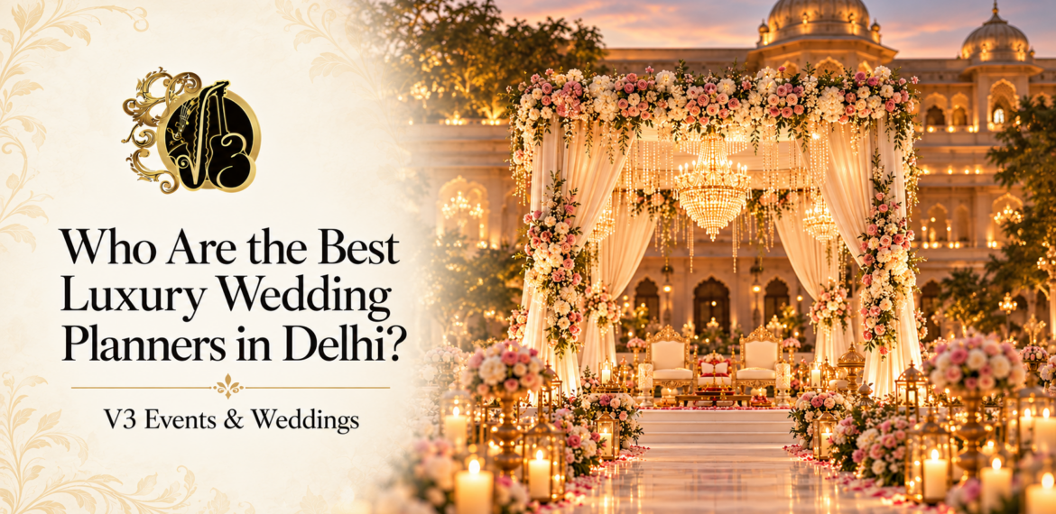 Luxury Delhi wedding planner banner